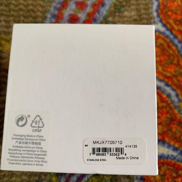 Michael Kors Haute Rose Gold Hot Pink Enamel Bangle Bracelet MKJ7705710 + MK BOX - Picture 9 of 9